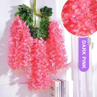Florenza™ – Künstliche Wisteria-Blüten für ein elegantes Zuhause (12 Stück)