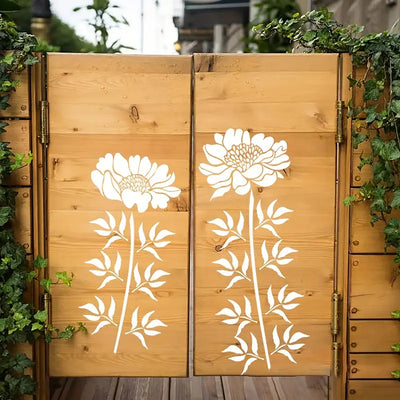 Florenza™ – 6 große Blumenschablonen für kreative Gartengestaltung (50 % Rabatt)