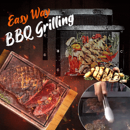 Bristone™ – Wiederverwendbare Antihaft-BBQ-Gittertaschen (2+2 gratis)