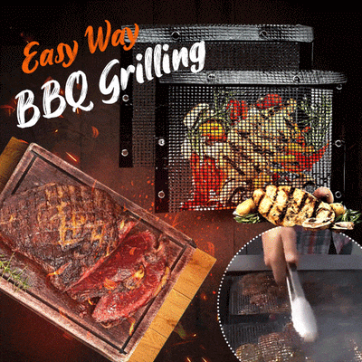 Bristone™ – Wiederverwendbare Antihaft-BBQ-Gittertaschen (2+2 gratis)