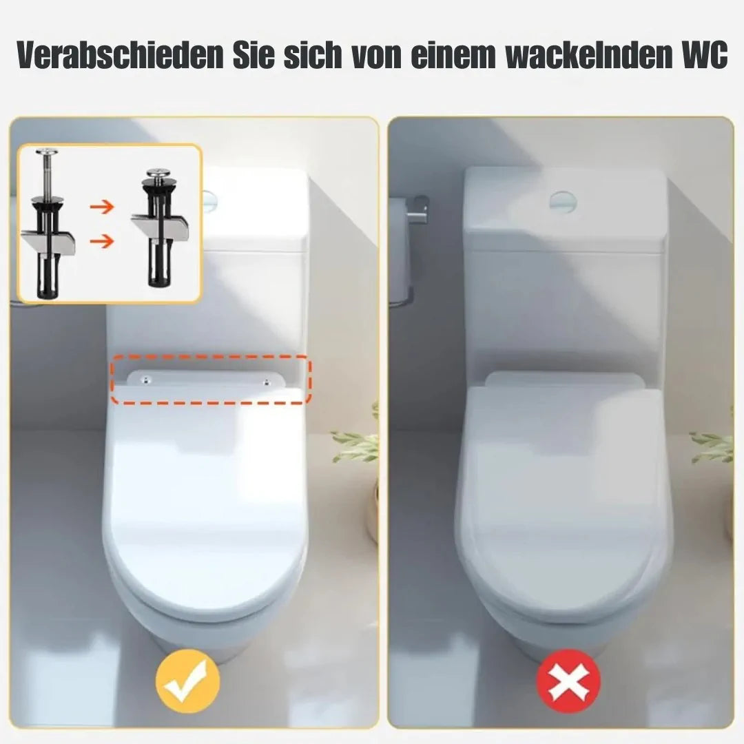 ToiLock™ – Extra-starke WC-Sitzschraube (1+1 Gratis)