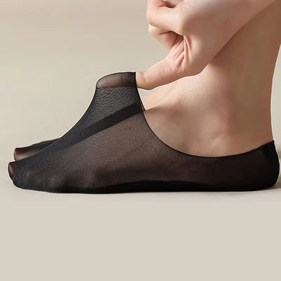 Feeluxe™ – Atmungsaktive Socken aus Eisseide (2+2 Gratis)