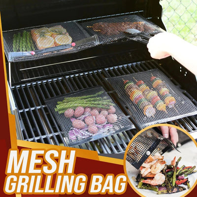 Bristone™ – Wiederverwendbare Antihaft-BBQ-Gittertaschen (2+2 gratis)