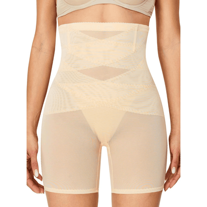 Lovushape™ – Cross-Kompressions Shapewear für Bauch & Po, Hochtailliert (1+1 Gratis)