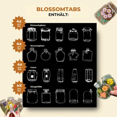 BlossomTabs™ – Perfekt für Bücherliebhaberinnen (20+20 Gratis)