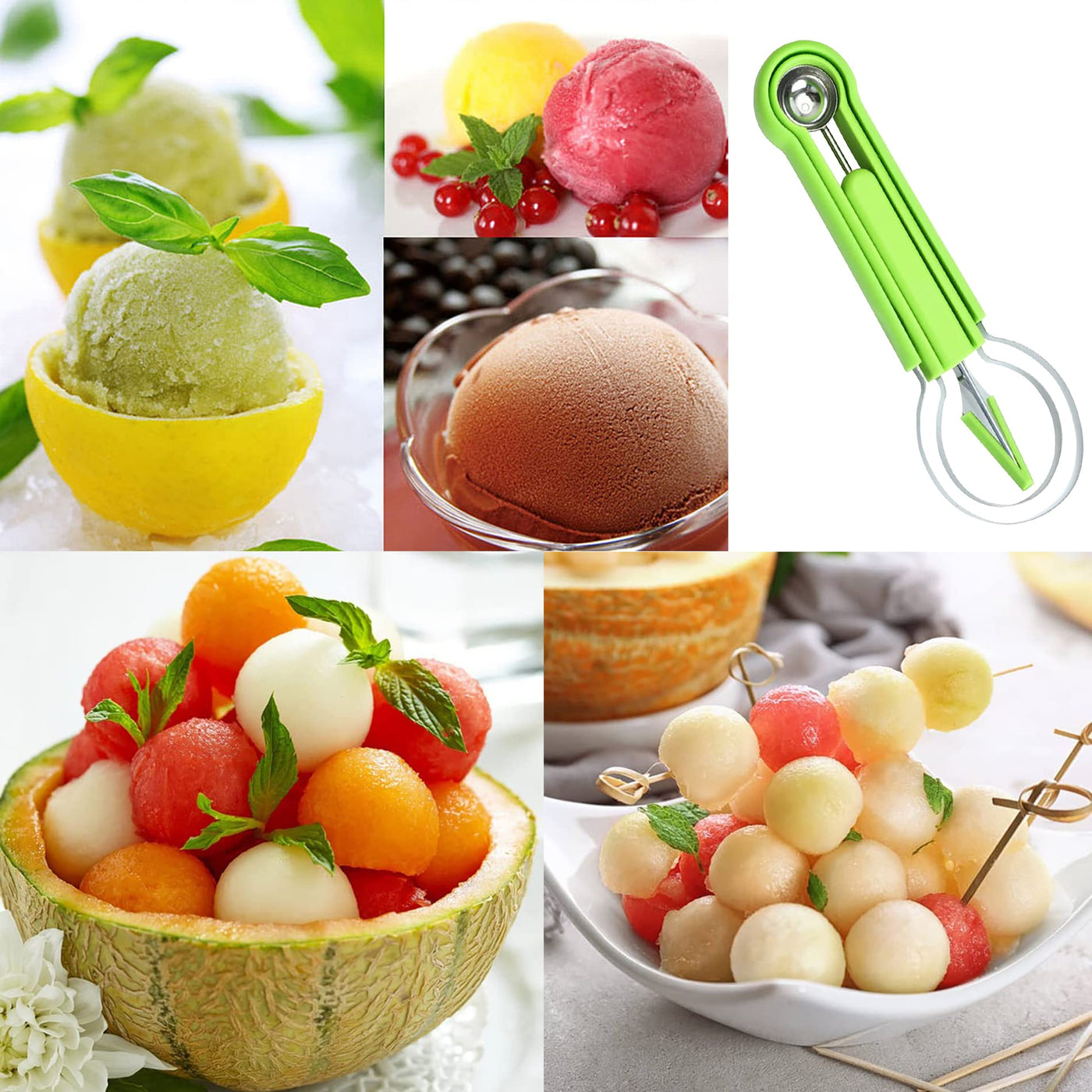 Culinara™ – 4-in-1 Obstschneider für eindrucksvolle & leckere Kreationen (50 % Rabatt)