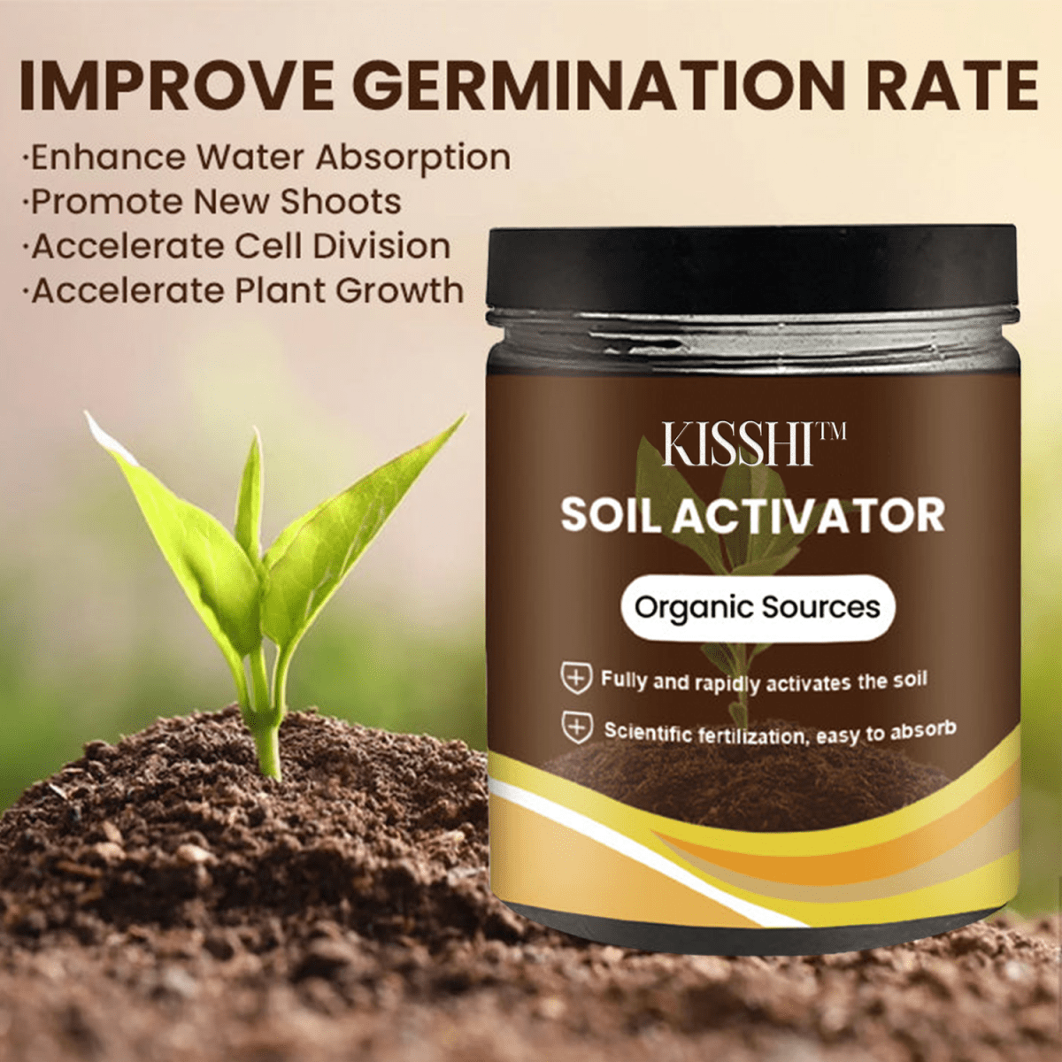 KISSHI™ – Bodenaktivator ACE 5 (1+1 Gratis)