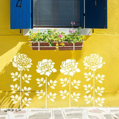 Florenza™ – 6 große Blumenschablonen für kreative Gartengestaltung (50 % Rabatt)
