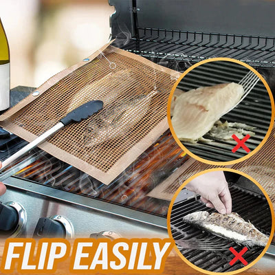 Bristone™ – Wiederverwendbare Antihaft-BBQ-Gittertaschen (2+2 gratis)