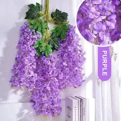 Florenza™ – Künstliche Wisteria-Blüten für ein elegantes Zuhause (12 Stück)