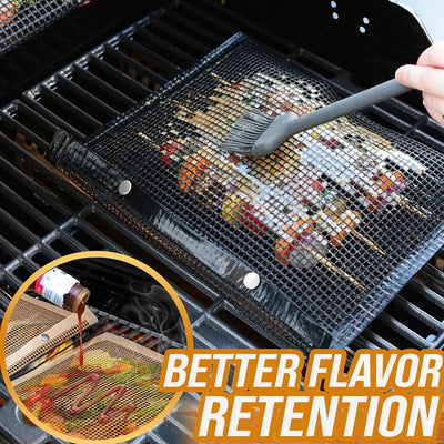 Bristone™ – Wiederverwendbare Antihaft-BBQ-Gittertaschen (2+2 gratis)