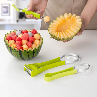 Culinara™ – 4-in-1 Obstschneider für eindrucksvolle & leckere Kreationen (50 % Rabatt)