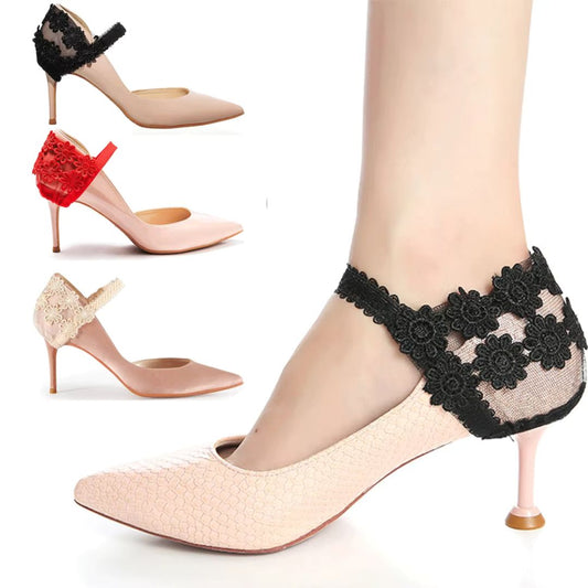 Feeluxe™ – Elegante Spitzenriemen für High Heels mit sicherem Halt (1+1 Gratis)