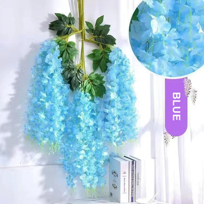 Florenza™ – Künstliche Wisteria-Blüten für ein elegantes Zuhause (12 Stück)