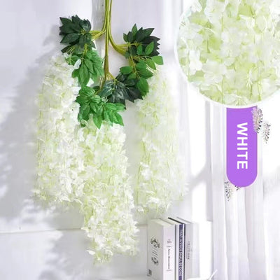 Florenza™ – Künstliche Wisteria-Blüten für ein elegantes Zuhause (12 Stück)