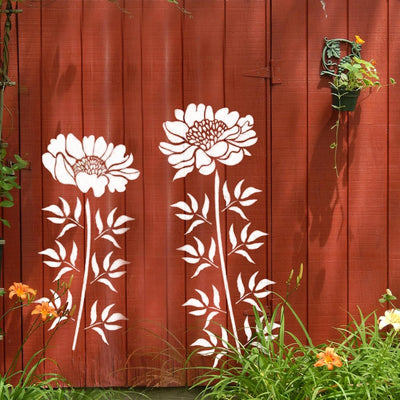 Florenza™ – 6 große Blumenschablonen für kreative Gartengestaltung (50 % Rabatt)