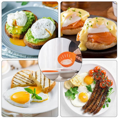 Culinara™ – Mikrowellen-Eierpochierer für schnelle, perfekte Eier (50 % Rabatt)