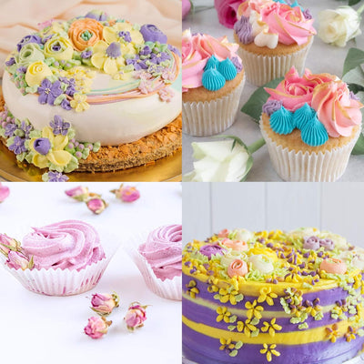 Bakerose™ – Blumiges Backformen-Set für frühlingshafte Kuchen (40 % Rabatt)