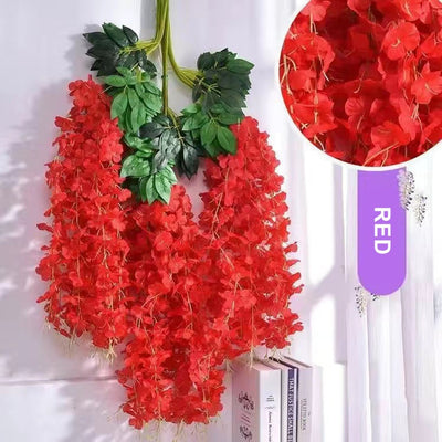 Florenza™ – Künstliche Wisteria-Blüten für ein elegantes Zuhause (12 Stück)