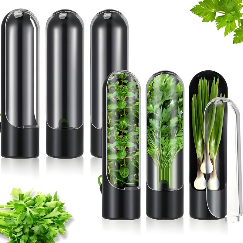 Vitrion™ – Frischhaltebehälter für Gemüse & Kräuter (1+1 Gratis)