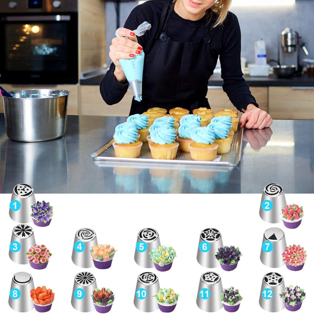 Bakerose™ – Blumiges Backformen-Set für frühlingshafte Kuchen (40 % Rabatt)