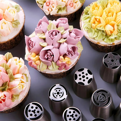 Bakerose™ – Blumiges Backformen-Set für frühlingshafte Kuchen (40 % Rabatt)