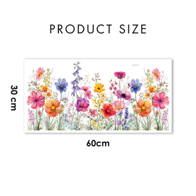 Florenza™ - Florale Fenstersticker für eine frische Frühlingsverwandlung (3 zum Preis von 2)