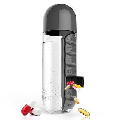 Blisswell™ – 3-in-1 Pillenbox-Trinkflasche (50 % Rabatt)