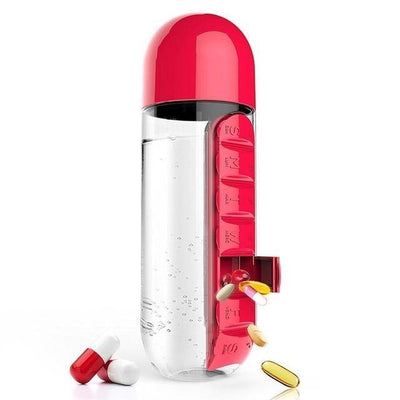Blisswell™ – 3-in-1 Pillenbox-Trinkflasche (50 % Rabatt)