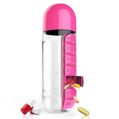 Blisswell™ – 3-in-1 Pillenbox-Trinkflasche (50 % Rabatt)