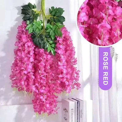 Florenza™ – Künstliche Wisteria-Blüten für ein elegantes Zuhause (12 Stück)