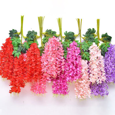 Florenza™ – Künstliche Wisteria-Blüten für ein elegantes Zuhause (12 Stück)