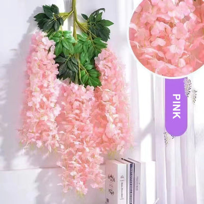 Florenza™ – Künstliche Wisteria-Blüten für ein elegantes Zuhause (12 Stück)