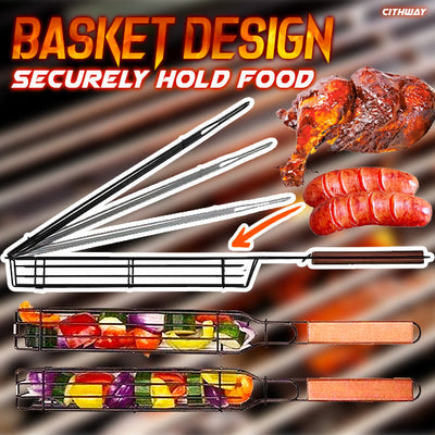 Cithway™ – Lazy-Barbecue Grillkorb-Spieße (2+2 gratis)