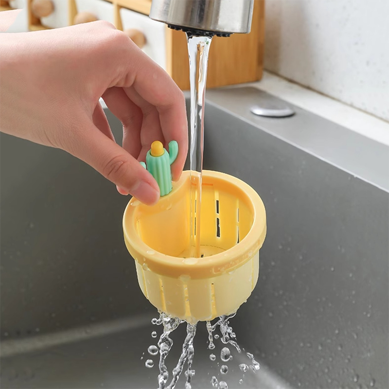 ClogStop™ – Hygienischer Abflusssieb mit Auswurfmechanismus (1+1 Gratis)