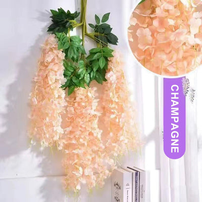 Florenza™ – Künstliche Wisteria-Blüten für ein elegantes Zuhause (12 Stück)