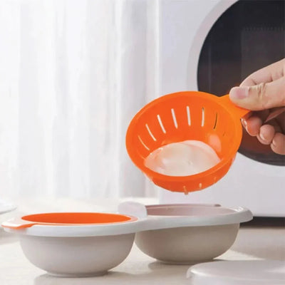 Culinara™ – Mikrowellen-Eierpochierer für schnelle, perfekte Eier (50 % Rabatt)