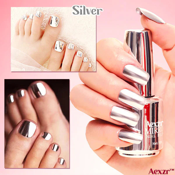 Aexzr™ – Metallischer Spiegel-Nagellack für Hochglanz (2+1 Gratis)