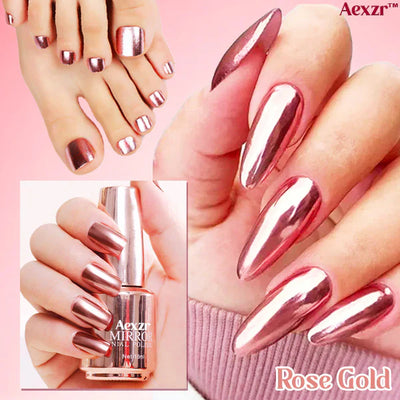 Aexzr™ – Metallischer Spiegel-Nagellack für Hochglanz (2+1 Gratis)