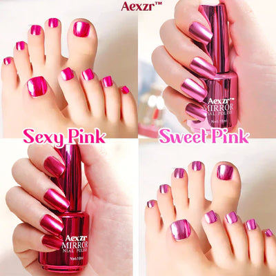 Aexzr™ – Metallischer Spiegel-Nagellack für Hochglanz (2+1 Gratis)