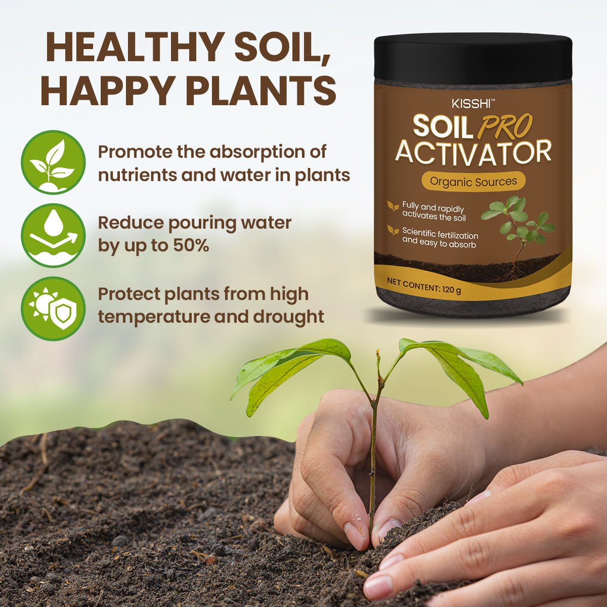KISSHI™ – Bodenaktivator Pro (1+1 Gratis)