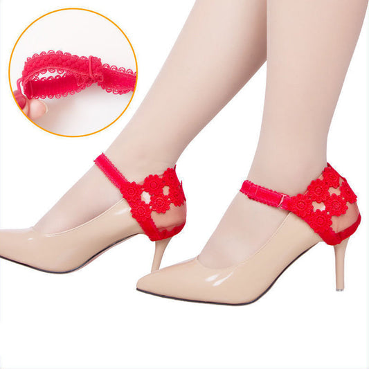 Feeluxe™ – Elegante Spitzenriemen für High Heels mit sicherem Halt (1+1 Gratis)