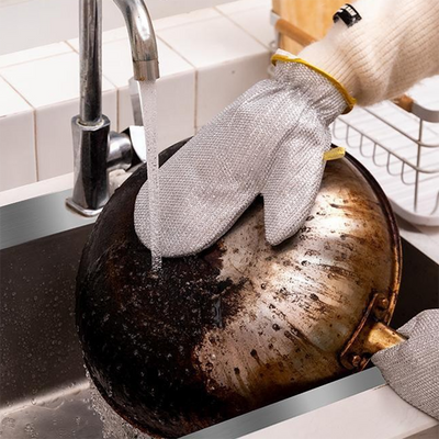SteelGuard™ – Mühelos saubere, hygienische Spülhandschuhe (50 % Rabatt)
