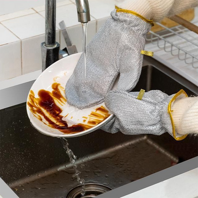 SteelGuard™ – Mühelos saubere, hygienische Spülhandschuhe (50 % Rabatt)